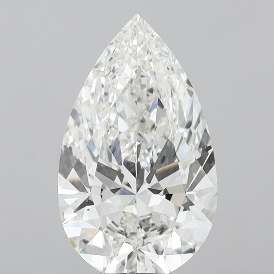 7.07 ct. pear Lab Grown Diamond front image