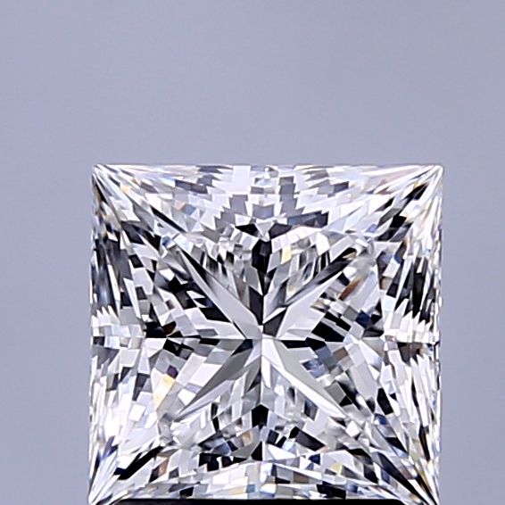 2.10 ct. princess Lab Grown Diamond front image