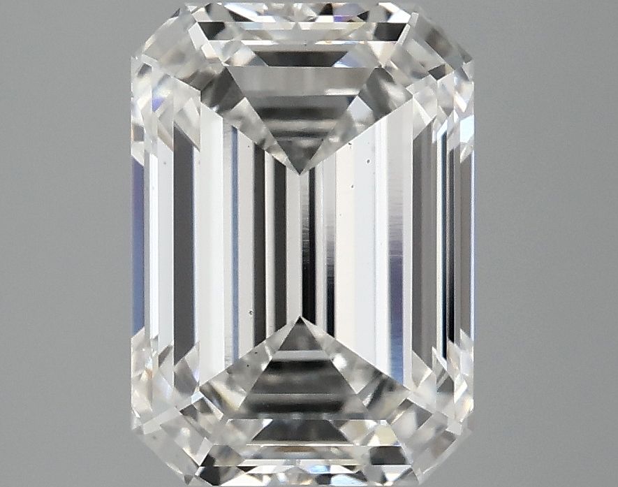 3.10 ct. emerald Lab Grown Diamond front image