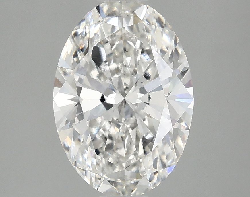 2.10 ct. oval Lab Grown Diamond front image