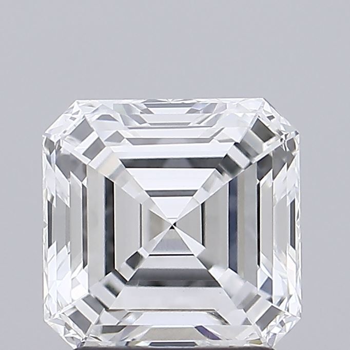 2.2 ct lab-grown Asscher Diamond