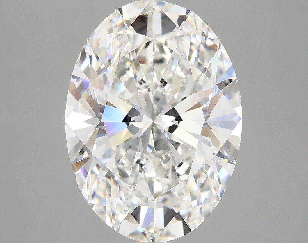3.95 ct. oval Lab Grown Diamond front image