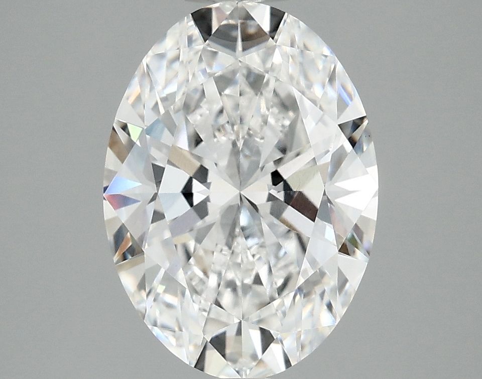 3.01 ct. oval Lab Grown Diamond front image
