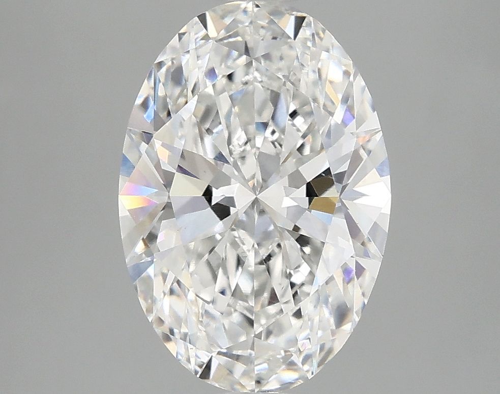 2.85 ct. oval Lab Grown Diamond front image