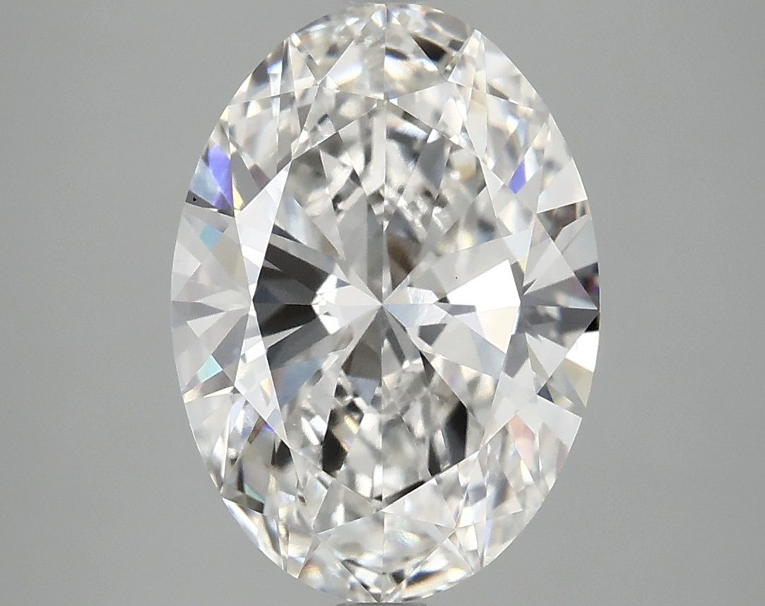 3.90 ct. oval Lab Grown Diamond front image