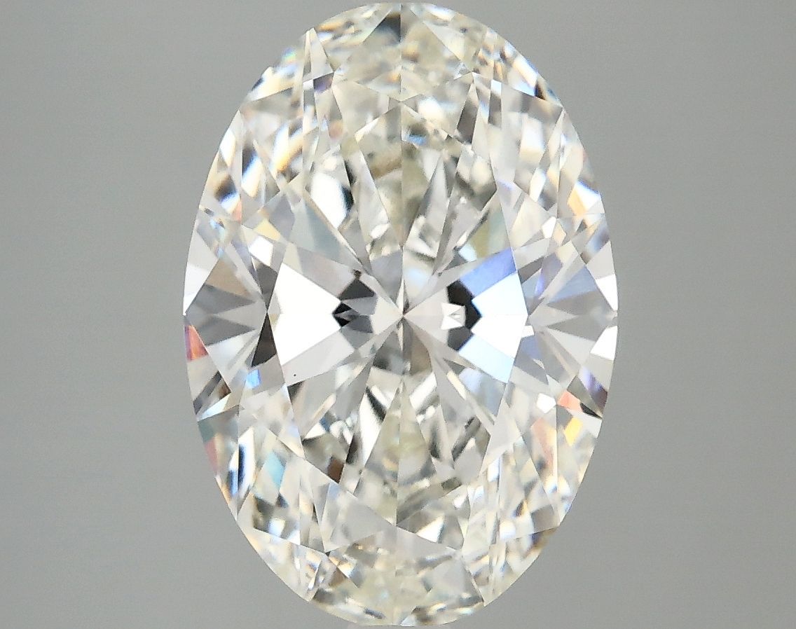 4.09 ct. oval Lab Grown Diamond front image