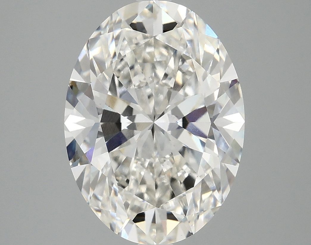 4.10 ct. oval Lab Grown Diamond front image