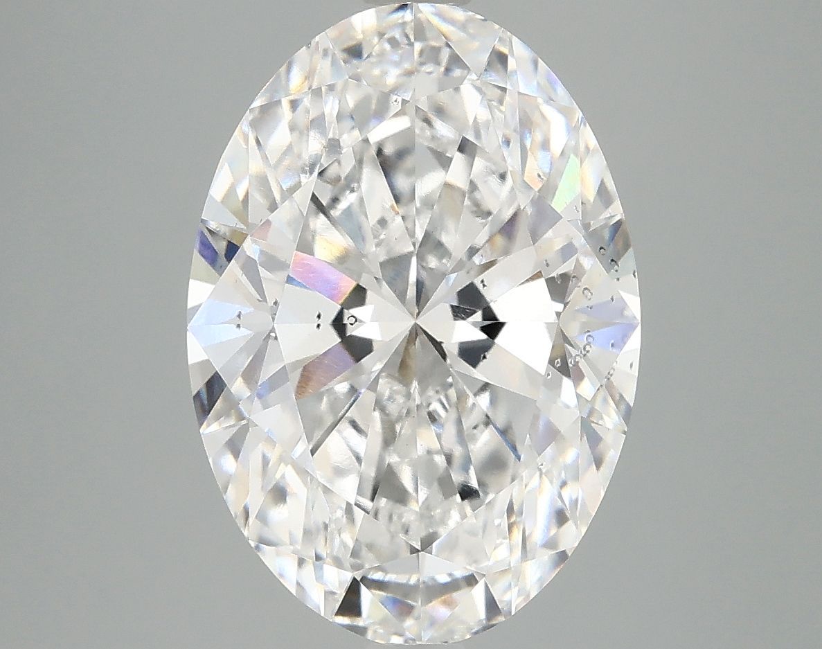 5.02 ct. oval Lab Grown Diamond front image