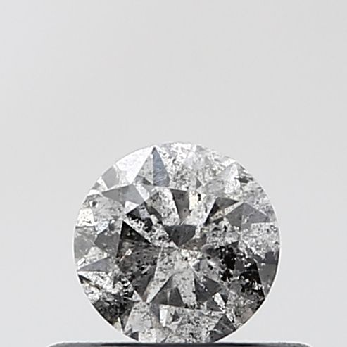 0.34 Carat Round Diamond Salt and Pepper VVS1