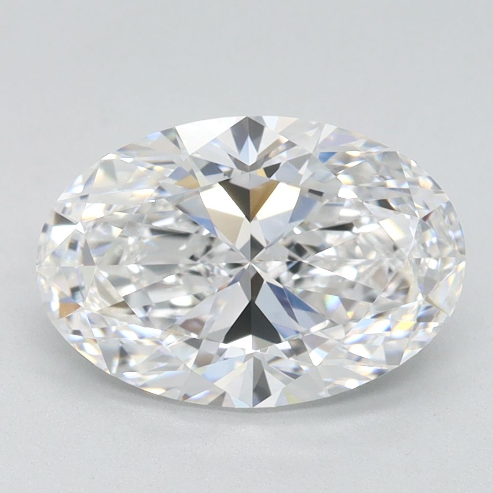 2.01 ct. oval Lab Grown Diamond front image
