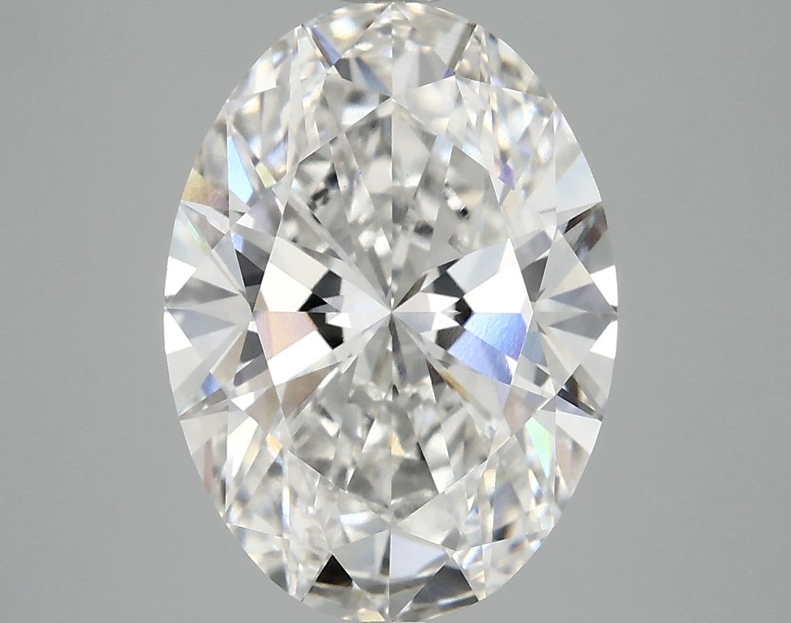 4.07 ct. oval Lab Grown Diamond front image