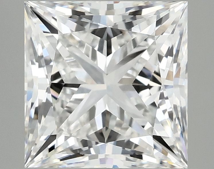 4.08 ct. princess Lab Grown Diamond front image