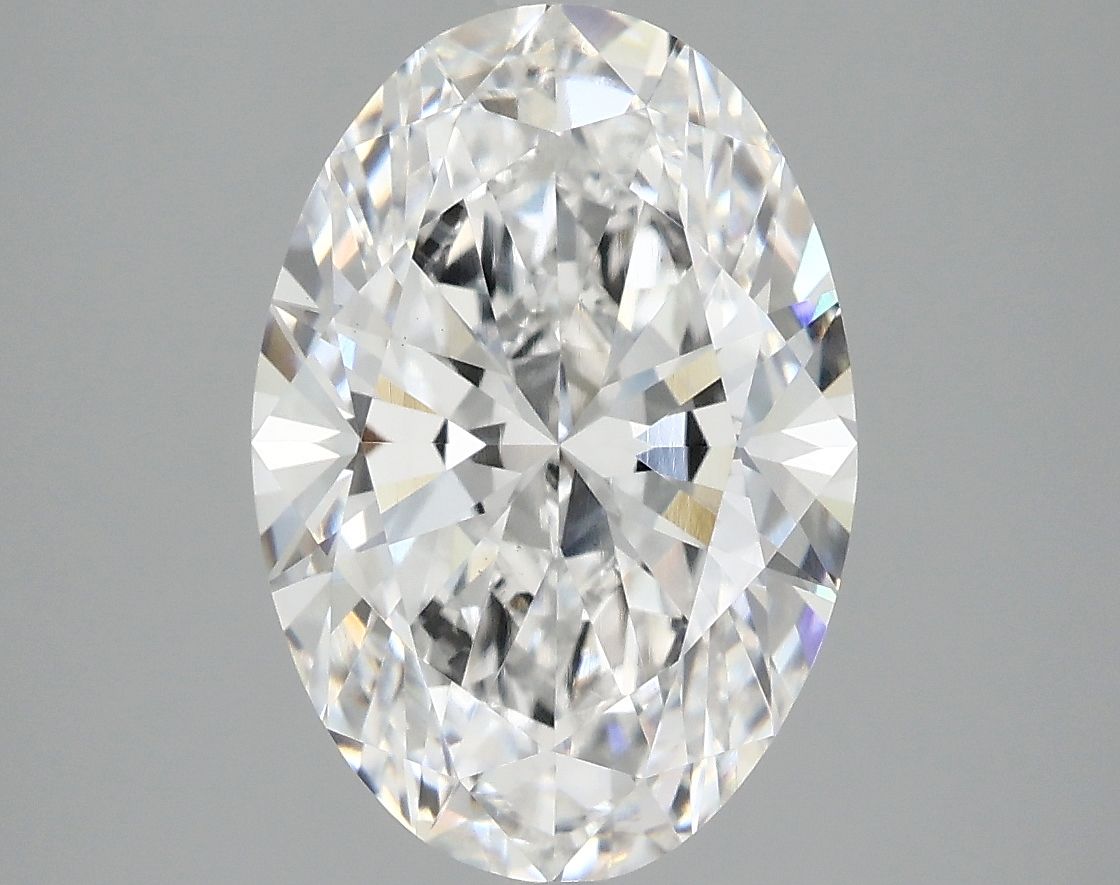 4.02 ct. oval Lab Grown Diamond front image