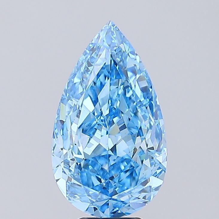 6.03 ct. pear Lab Grown Diamond front image