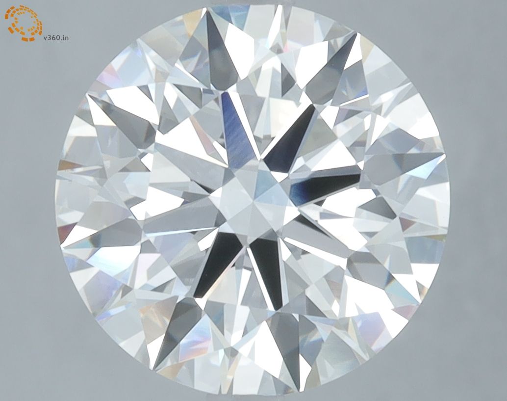 5.02 ct. round Lab Grown Diamond front image