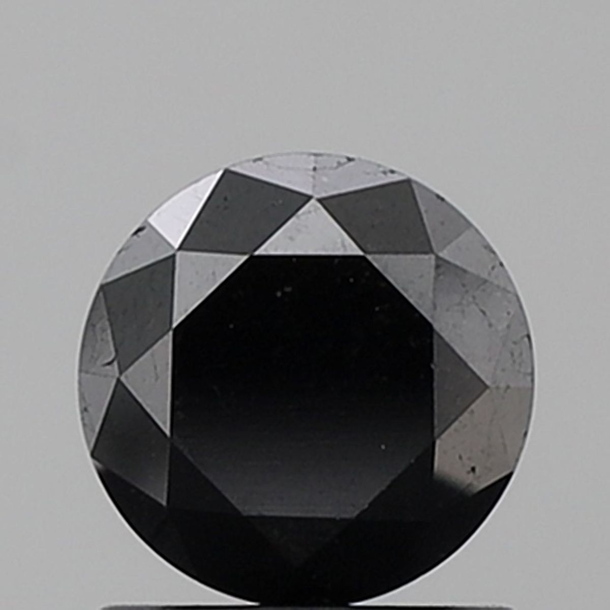 1.25 Carat Round Diamond Fancy Black VS1