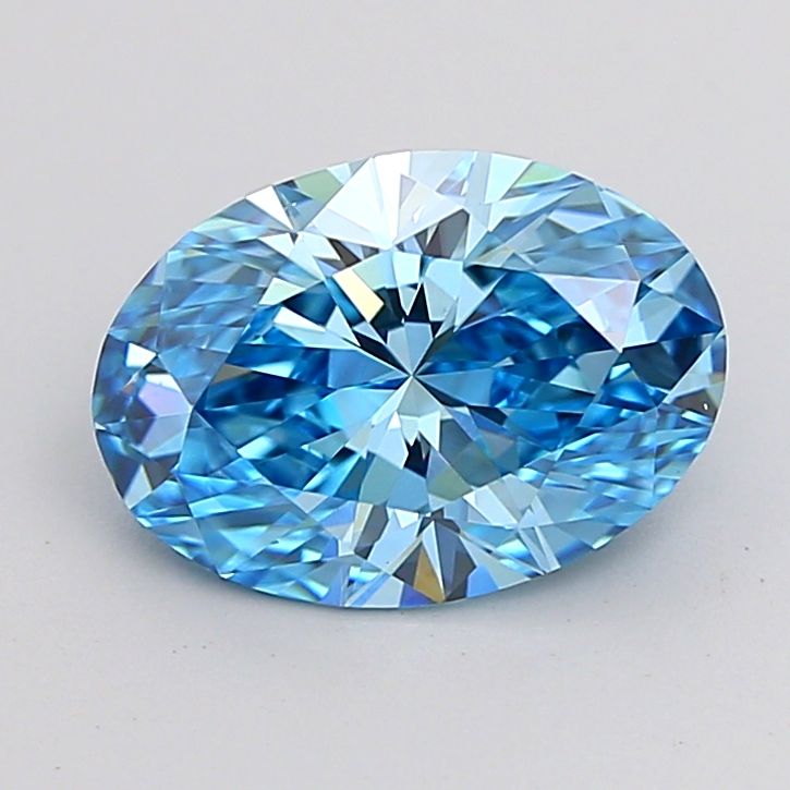 2.01 ct. oval Lab Grown Diamond front image