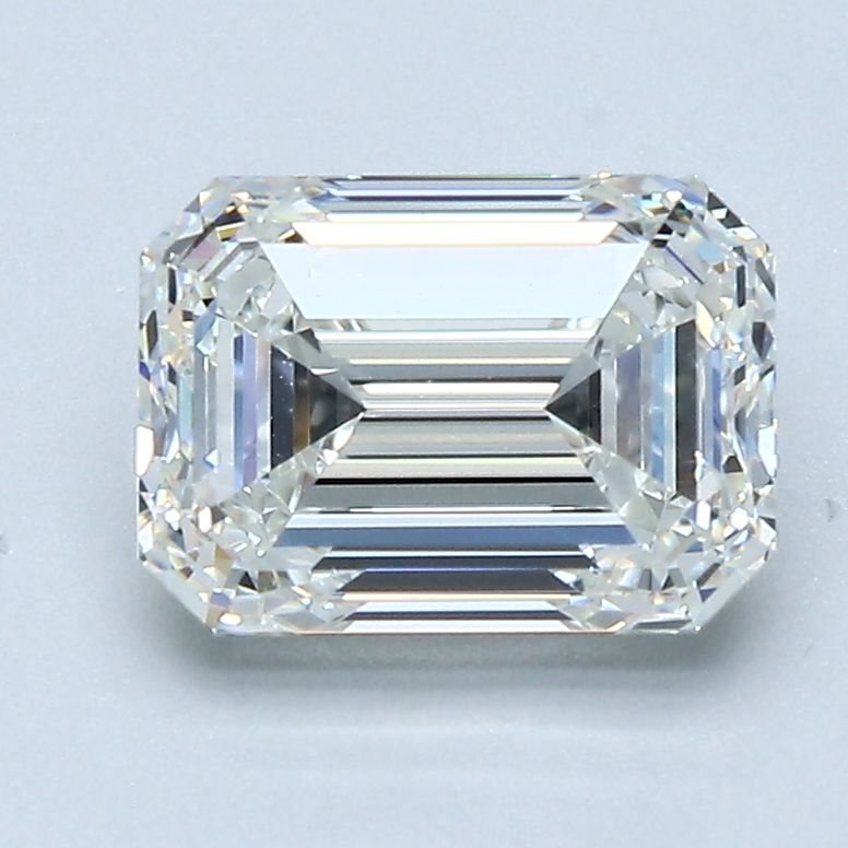 2.05 Carat Emerald Diamond J VVS2