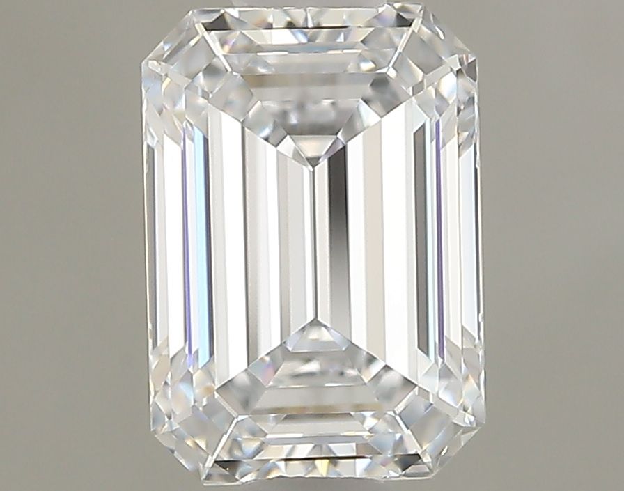 1.05 carat f IF EX Cut IGI emerald diamond