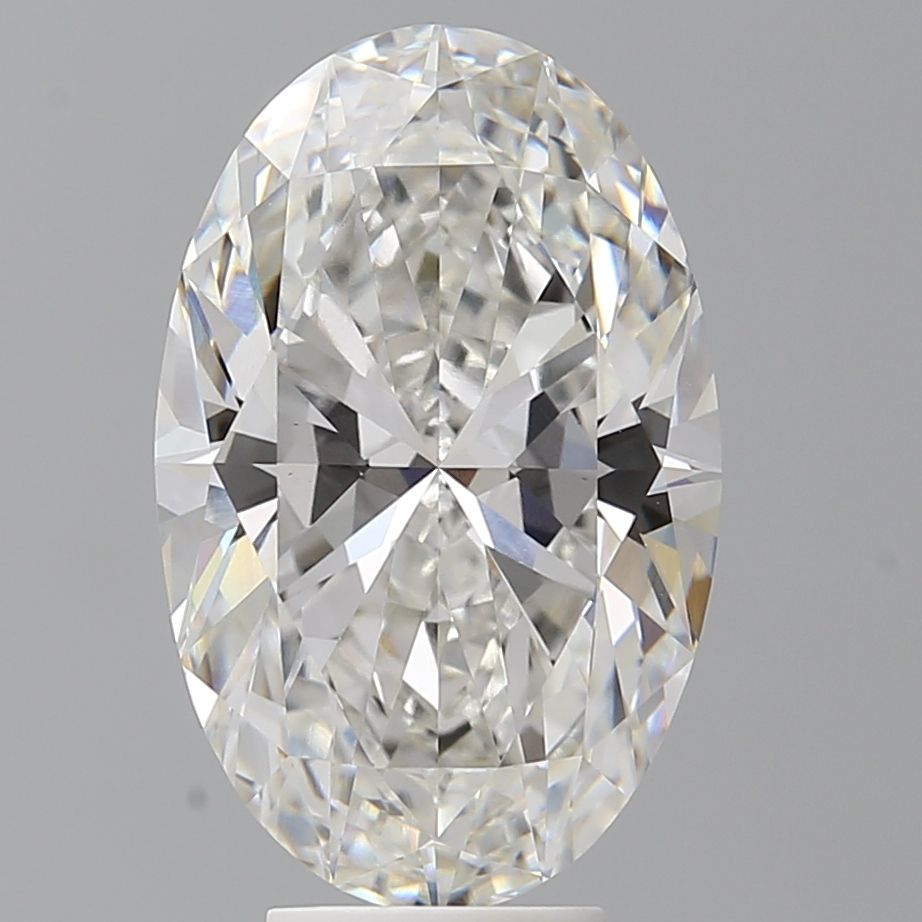 6.50 ct. oval Lab Grown Diamond front image