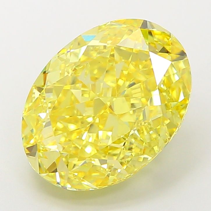 5.11 ct. oval Lab Grown Diamond front image