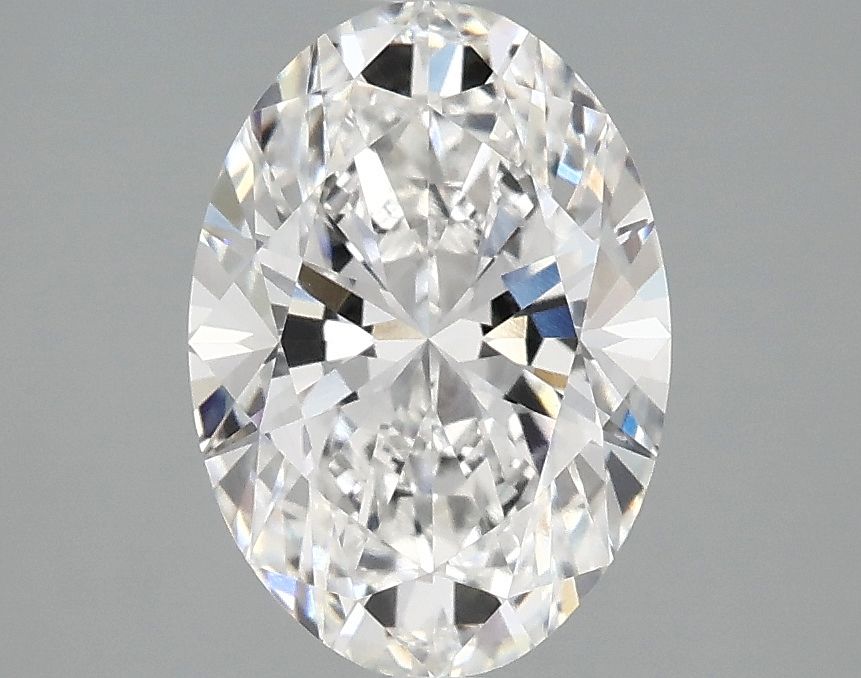 2.10 ct. oval Lab Grown Diamond front image