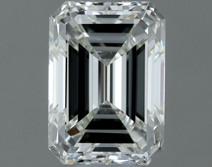 Diament szmaragdowy, 0.5 ct, H, VVS1