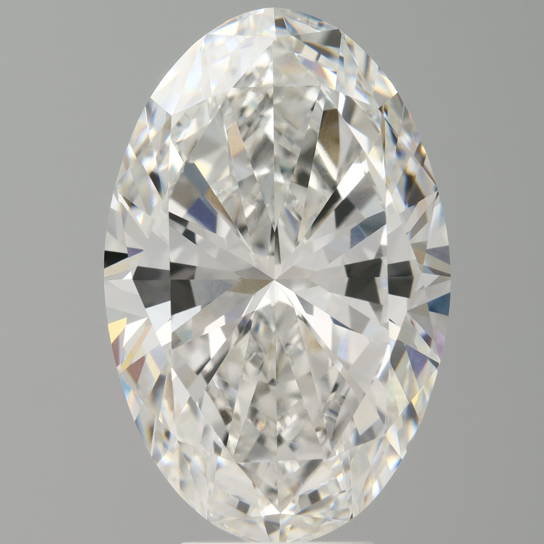 7.01 ct. oval Lab Grown Diamond front image