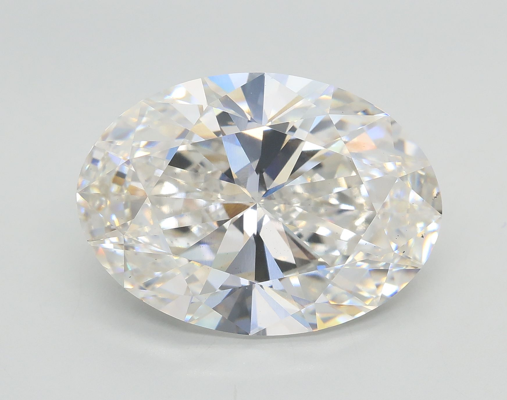 9.52 ct. oval Lab Grown Diamond front image