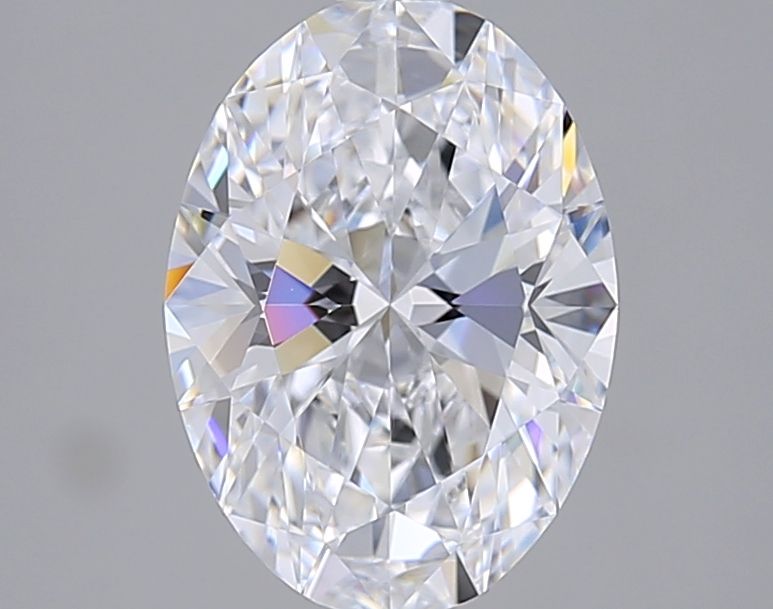 2.21 ct. oval Lab Grown Diamond front image