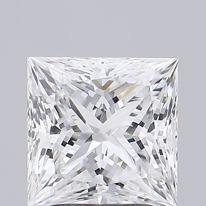 2.10 ct. princess Lab Grown Diamond front image