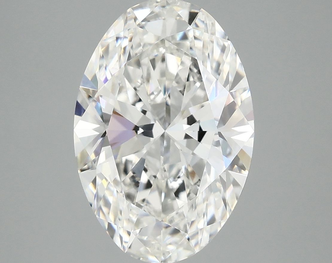 4.10 ct. oval Lab Grown Diamond front image
