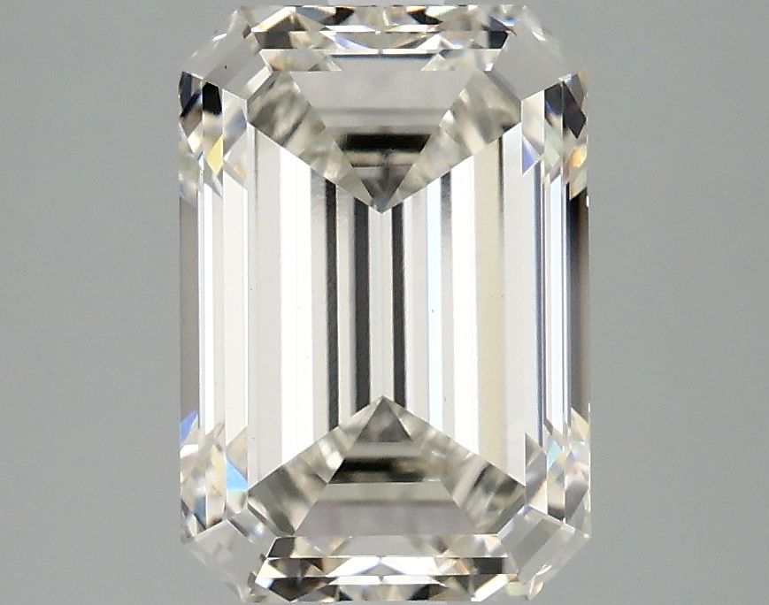 3.09 ct. emerald Lab Grown Diamond front image