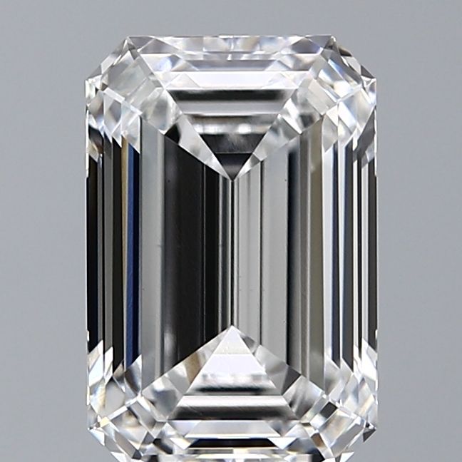 3.58 ct. emerald Lab Grown Diamond front image