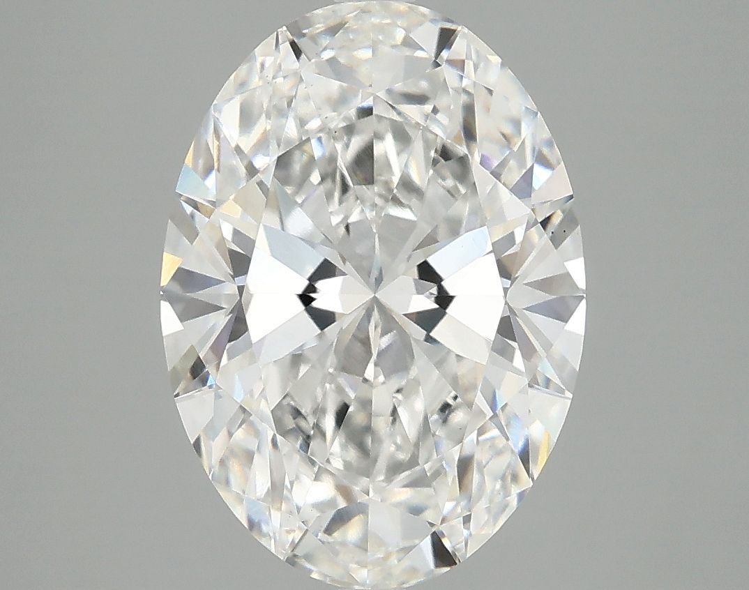 3.75 ct. oval Lab Grown Diamond front image