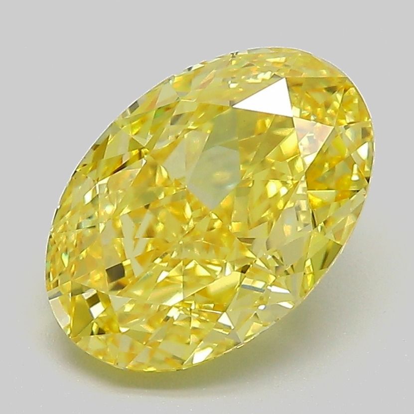 3.02 ct. oval Lab Grown Diamond front image