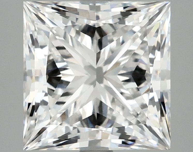 4.18 ct. princess Lab Grown Diamond front image