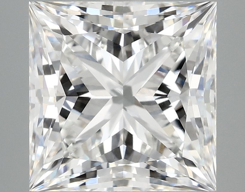 5.09 ct. princess Lab Grown Diamond front image