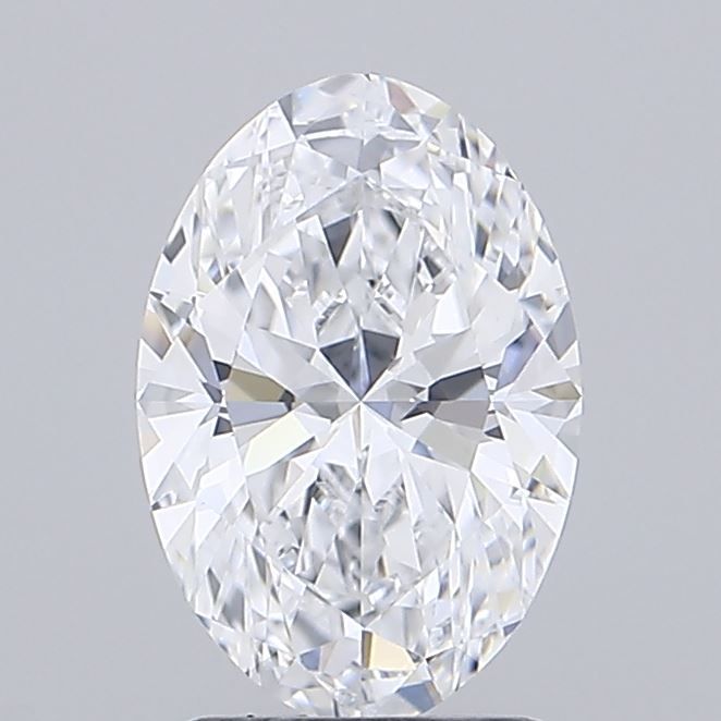 2.08 ct. oval Lab Grown Diamond front image