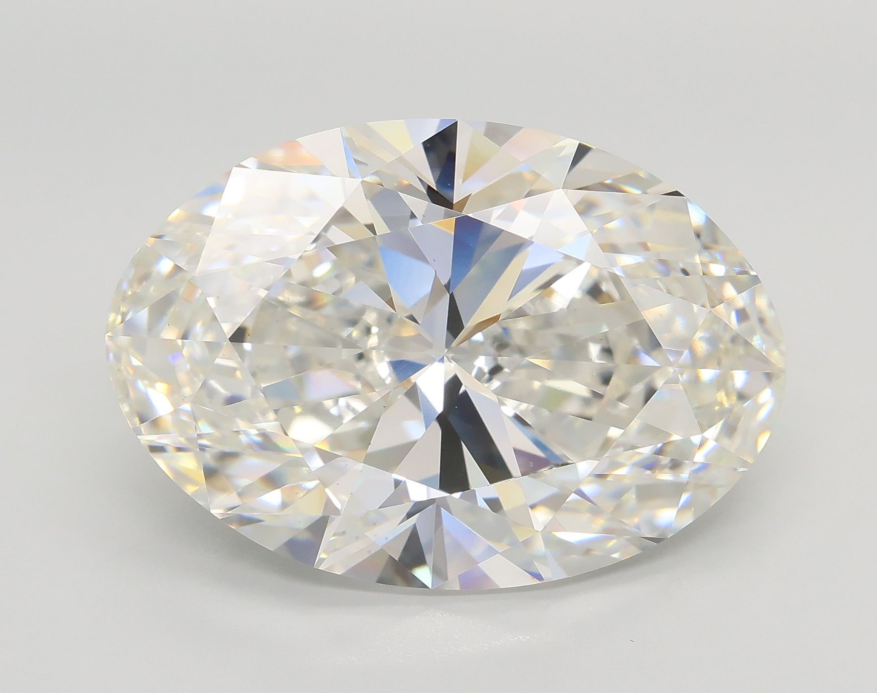 11.02 ct. oval Lab Grown Diamond front image