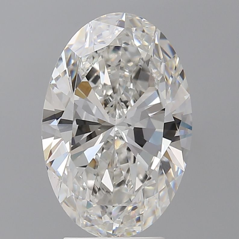 4.08 ct. oval Lab Grown Diamond front image