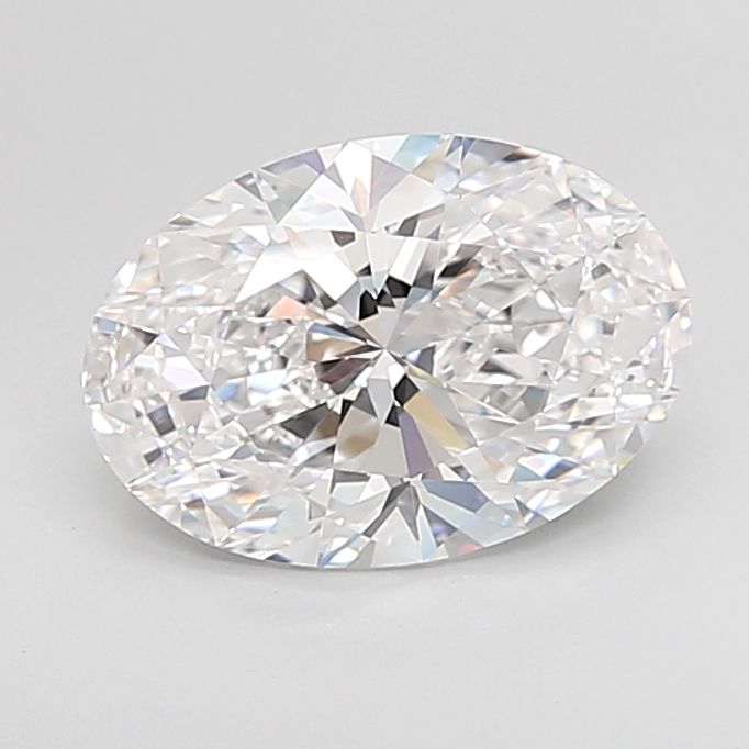 3.70 ct. oval Lab Grown Diamond front image