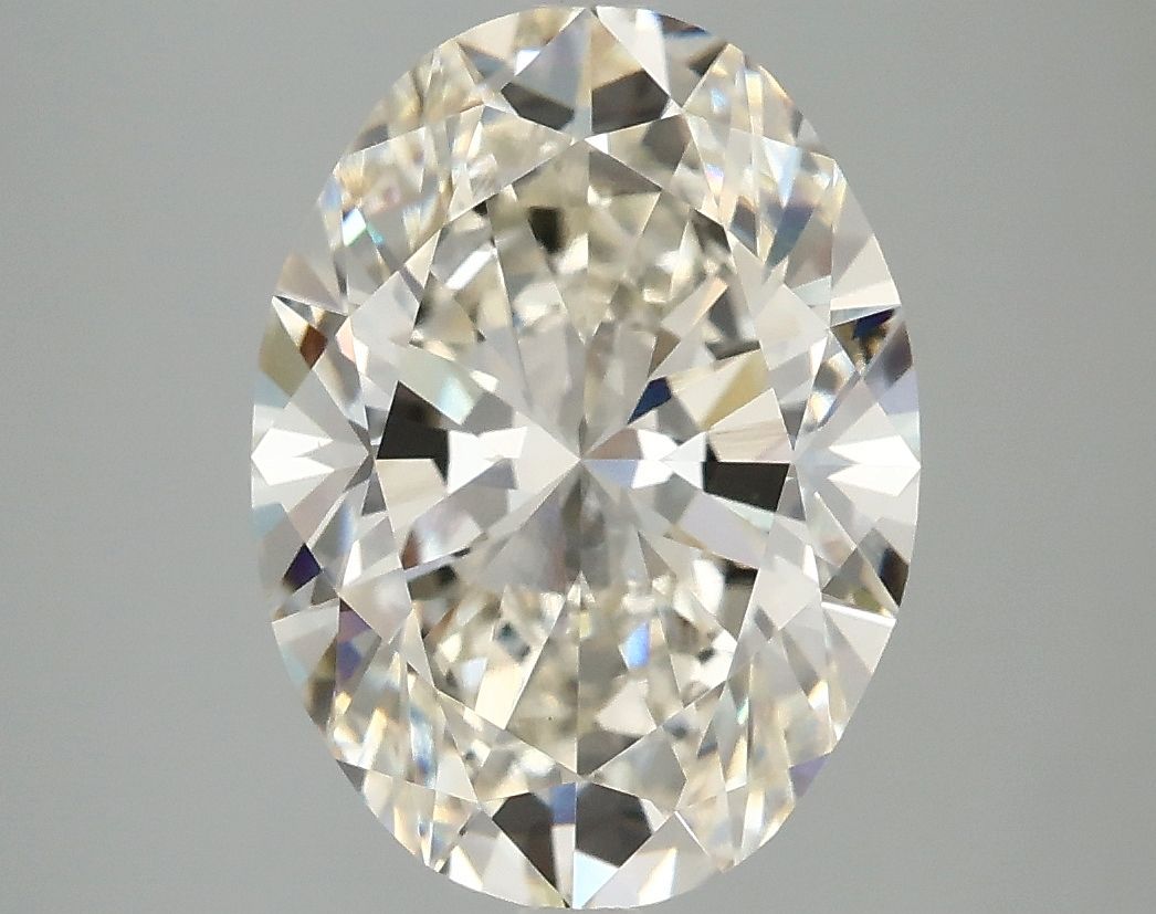 3.84 ct. oval Lab Grown Diamond front image
