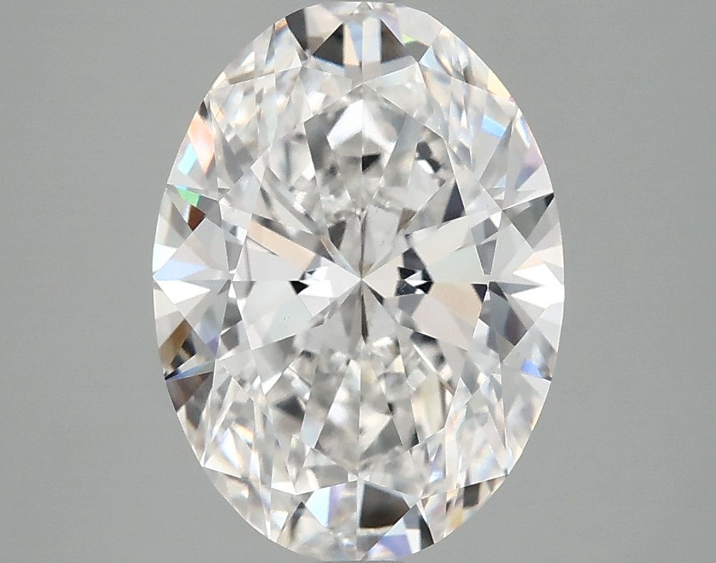 3.84 ct. oval Lab Grown Diamond front image