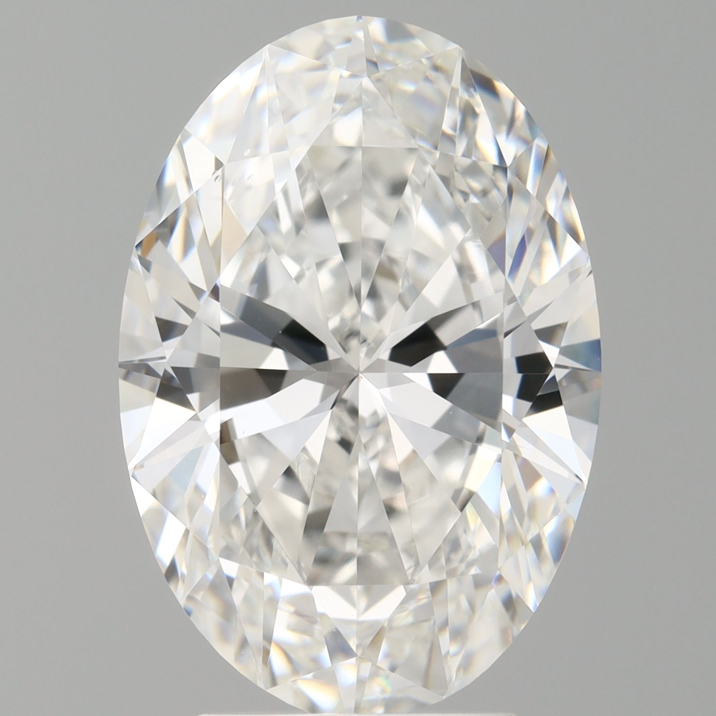 4.02 ct. oval Lab Grown Diamond front image
