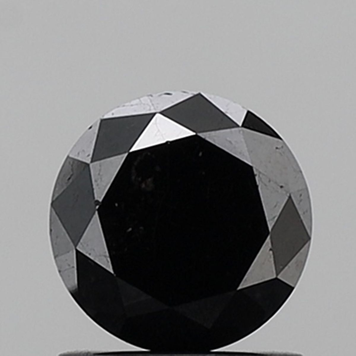1.22 Carat Round Diamond Fancy Black VS1