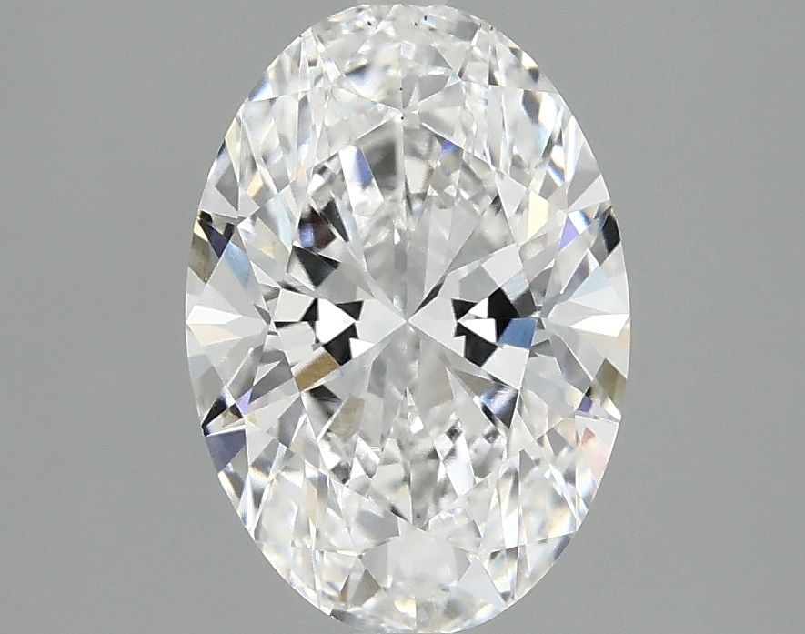 2.10 ct. oval Lab Grown Diamond front image