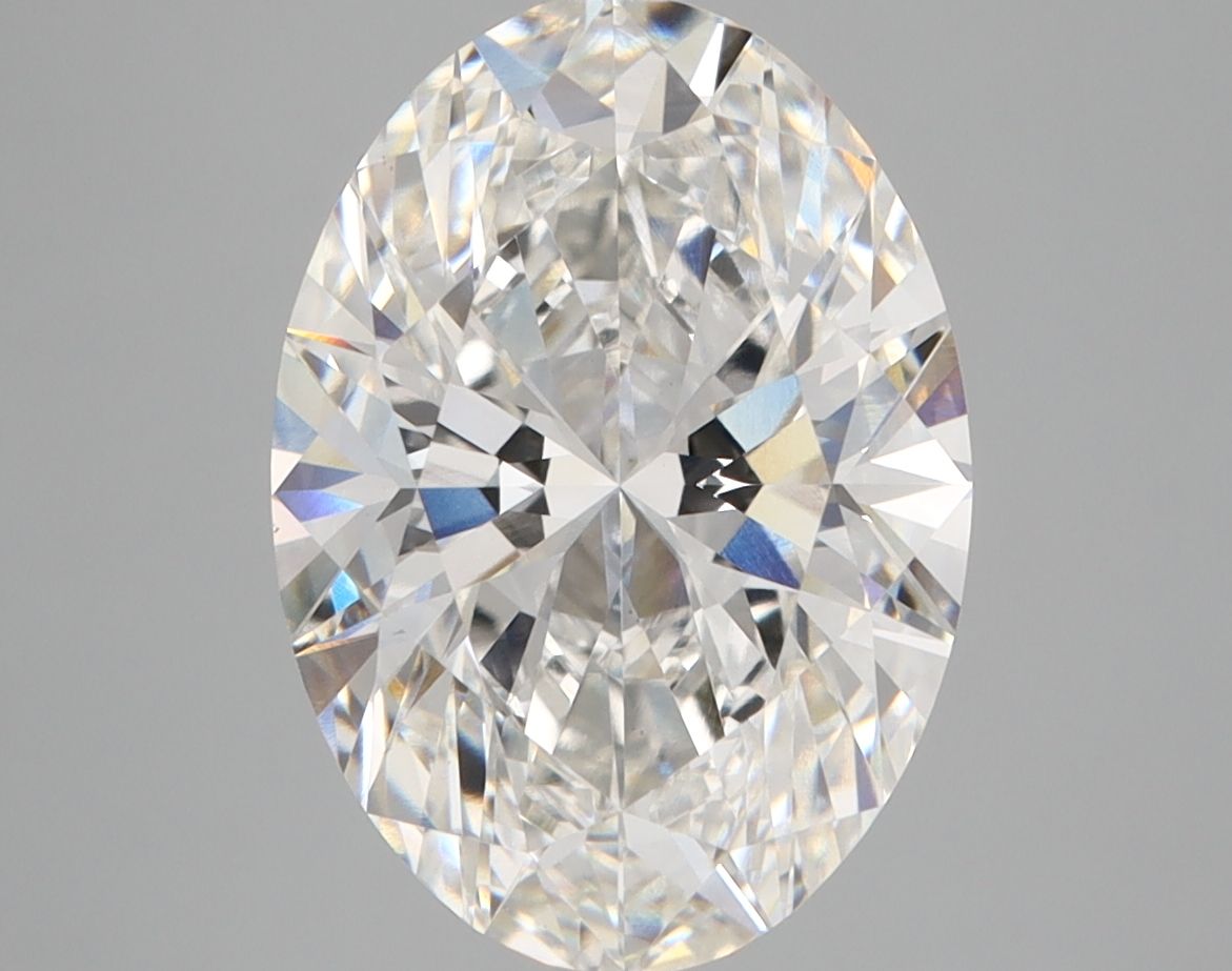 4.09 ct. oval Lab Grown Diamond front image