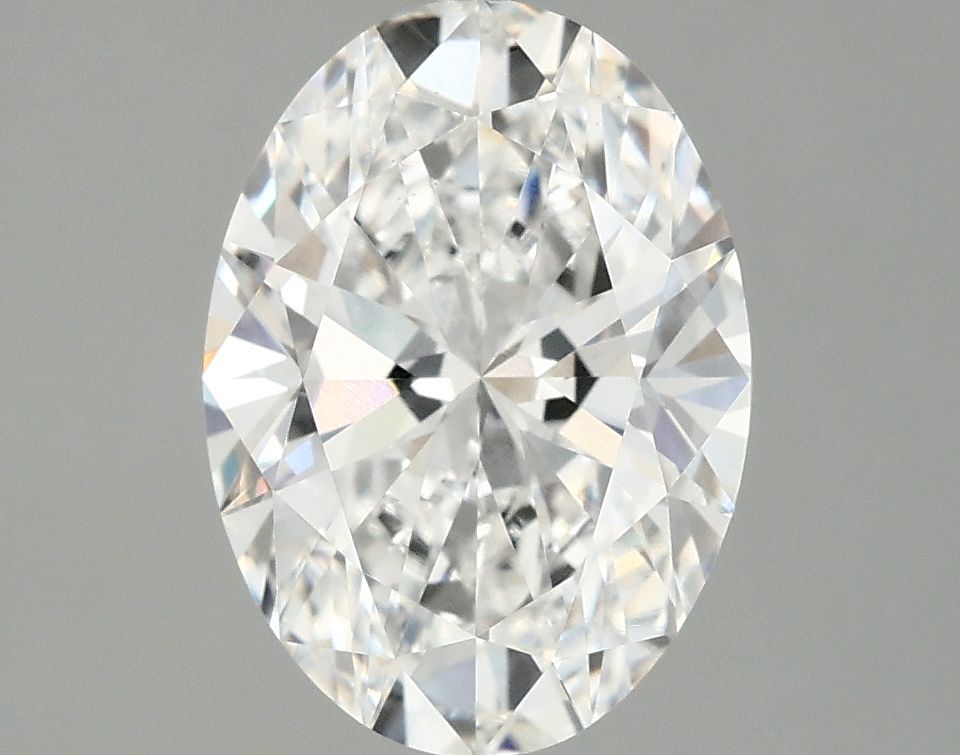 2.86 ct. oval Lab Grown Diamond front image