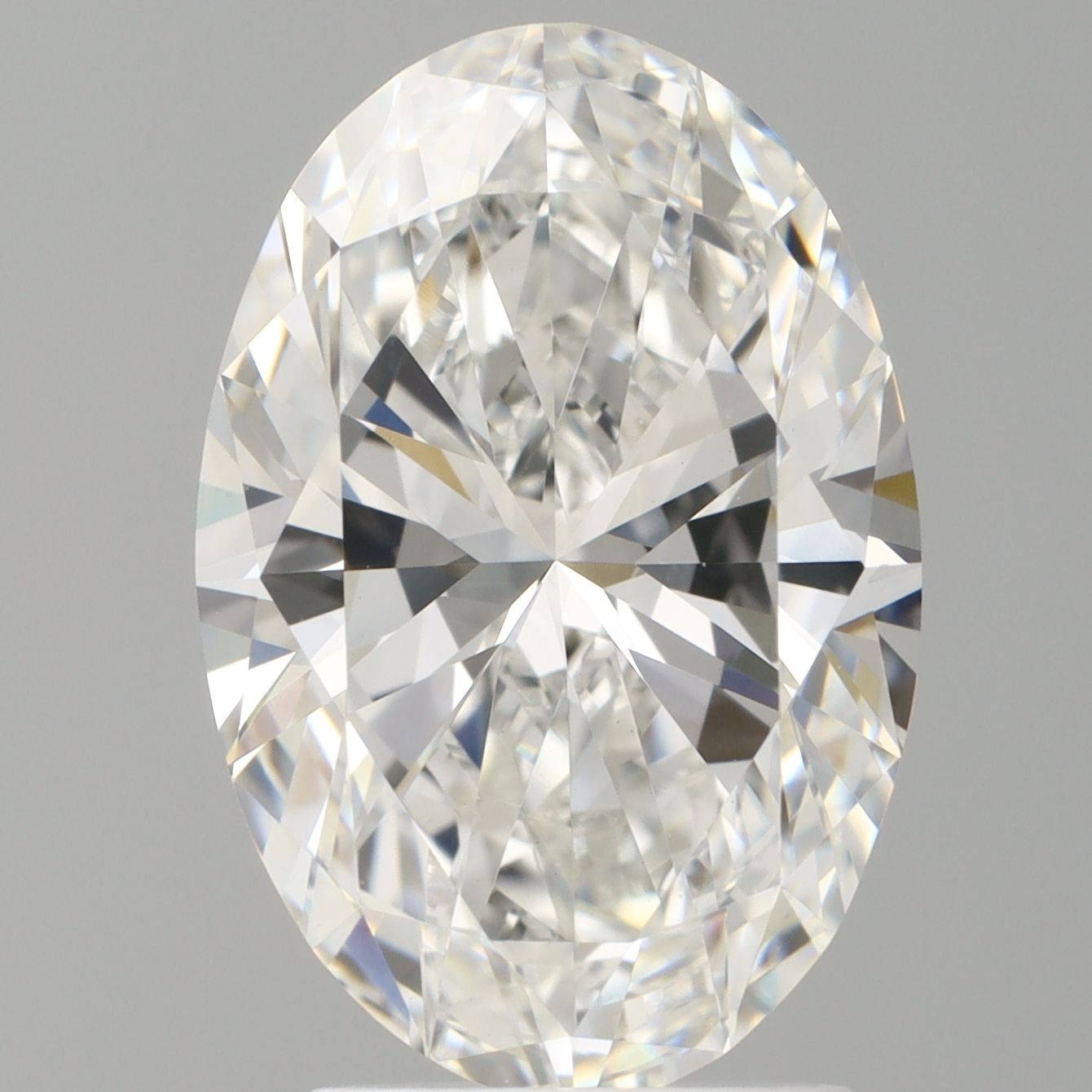 3.00 ct. oval Lab Grown Diamond front image